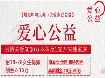 临淄捐卵助孕生子 爱心志愿者招募